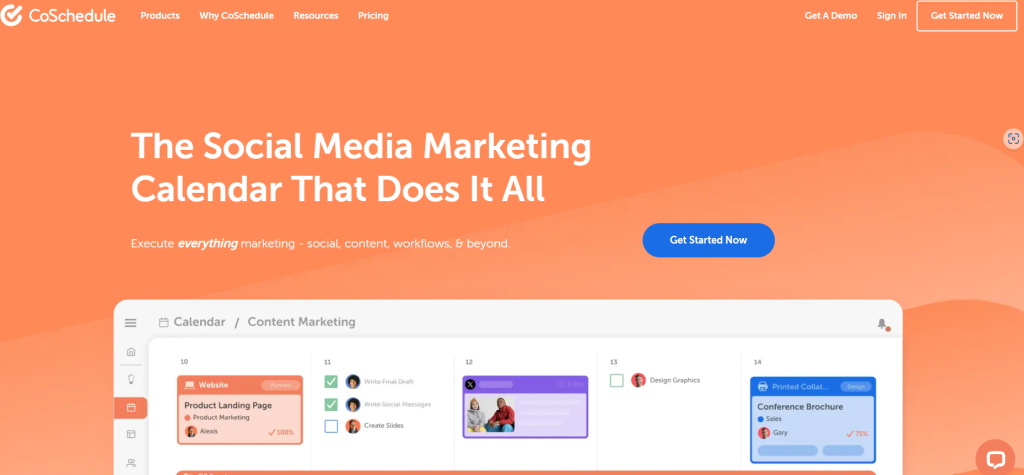 CoSchedule Screenshot
