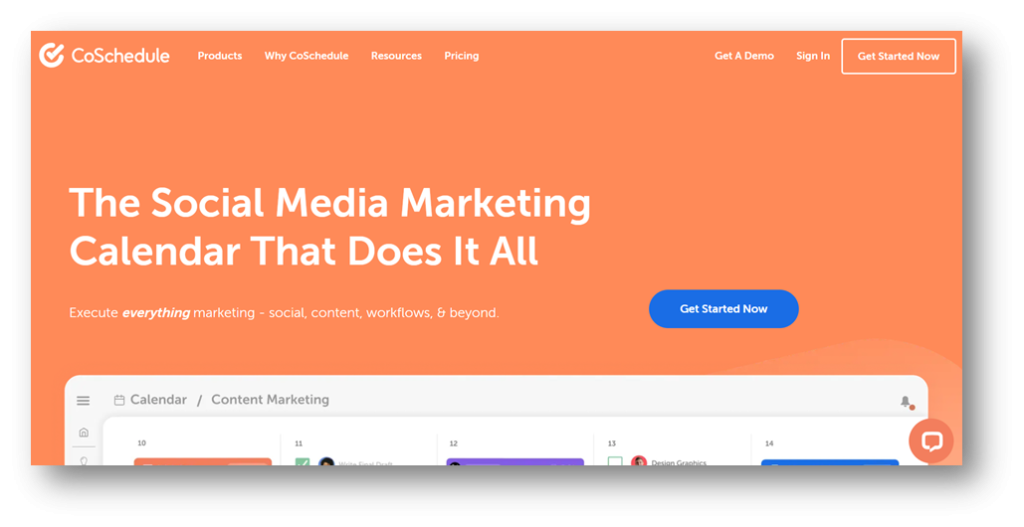 CoSchedule Screenshot