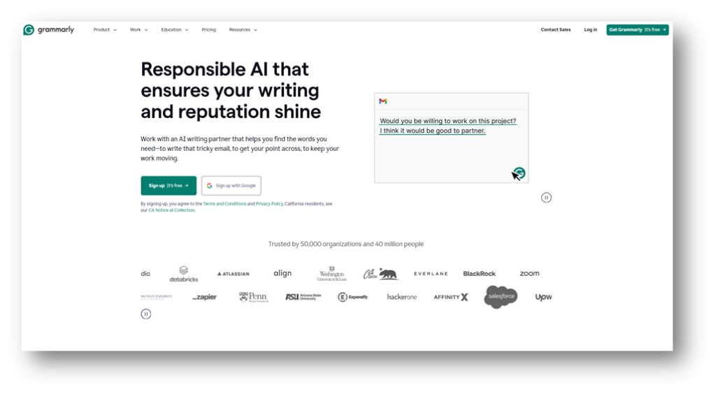 Grammarly Screenshot