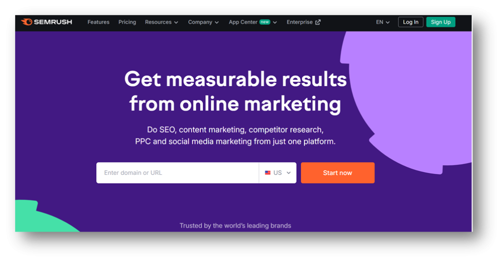SEMRush Screenshot