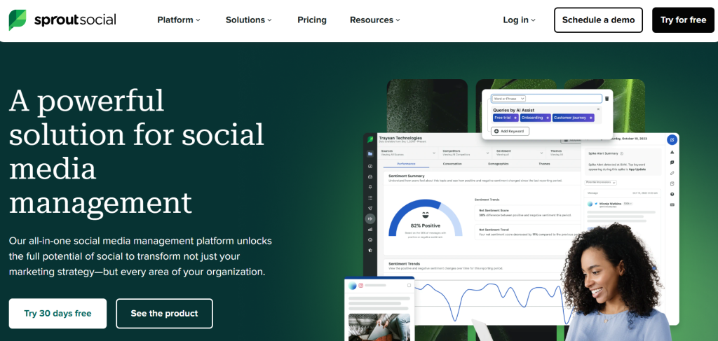 Sprout Social Screenshot