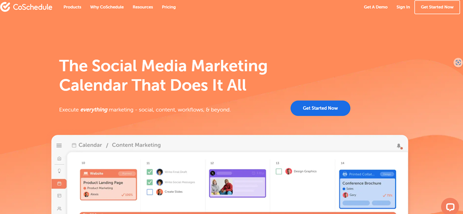 CoSchedule Screenshot