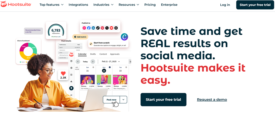 Hootsuite Screenshot