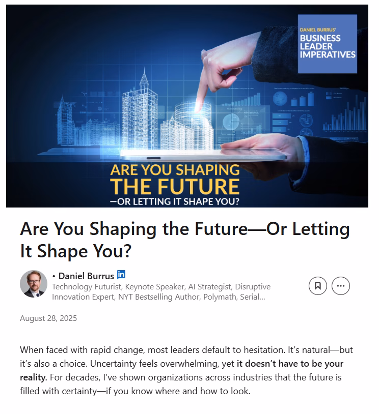 LinkedIn Newsletter Example